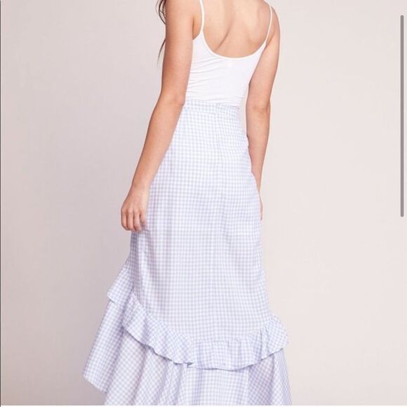 NWT BB DAKOTA GINGHAM SKIRT - Picture 2 of 5